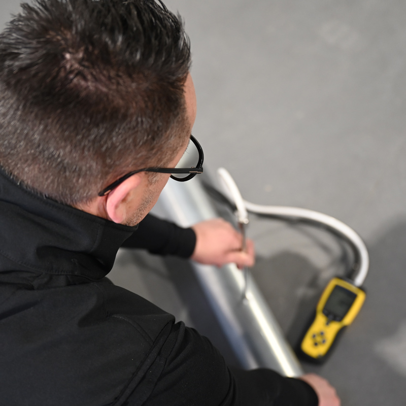 mesure aspiration tube pitot entreprise